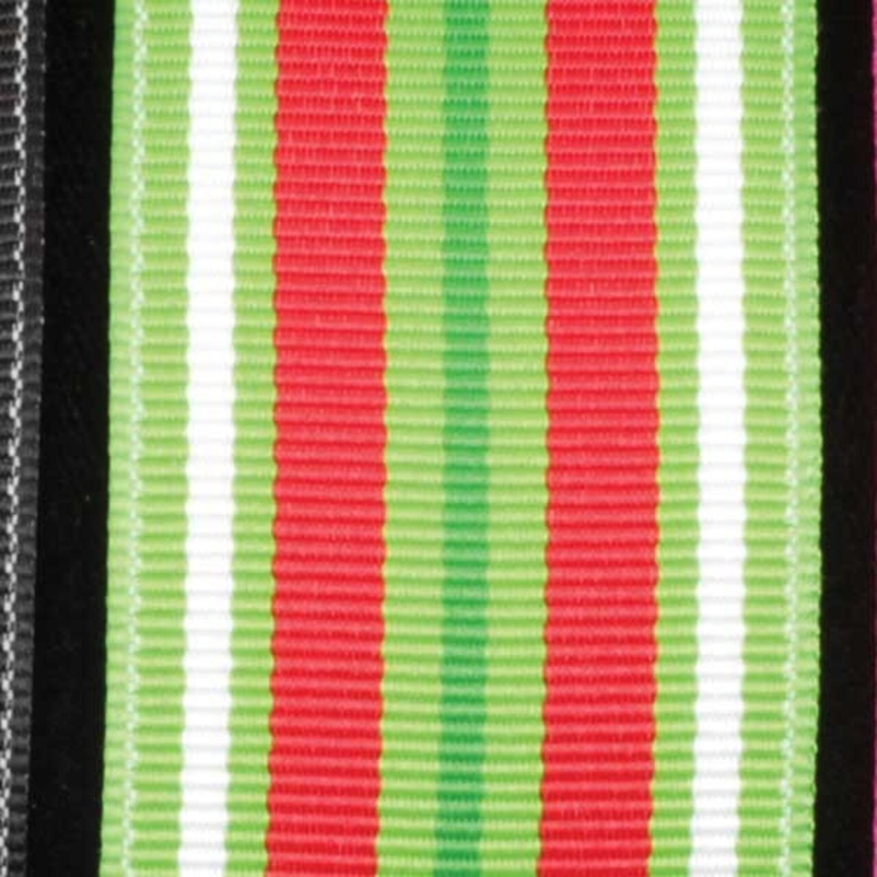 The Ribbon People Holiday Red, White and Green Grosgrain Wired Craft Ribbon 1.5" x 27 Yards